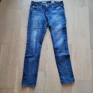 AG Adriano Goldschmied Stilt Cigarette Jean in 11y Journey Colour - Size…